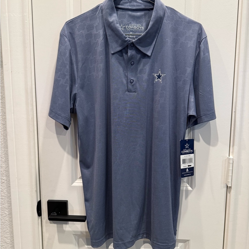 NFL Dallas Cowboys Gray Polo Shirt